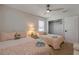 Comfortable bedroom featuring two beds, a closet, and a neutral color scheme for a calming atmosphere at 2510 S Atlantic Ave, New Smyrna Beach, FL 32169