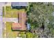 Aerial view of home showing roof and landscaping at 3610 Donna St, Port Orange, FL 32129