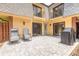 Inviting patio with outdoor seating, ideal for relaxing and entertaining at 3808 Saxon Dr, New Smyrna Beach, FL 32169