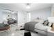 Spacious bedroom with mirrored closet doors and elegant furniture offering both style and functionality at 3855 S Atlantic Ave # 1503, Daytona Beach Shores, FL 32118