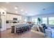 Open-concept living space connects the kitchen, dining, and living areas, perfect for a modern lifestyle at 3963 Willowbrook Dr, Edgewater, FL 32141