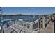 Enjoy stunning waterfront views and convenient boat access at the private community dock at 402 Bouchelle Dr # 205, New Smyrna Beach, FL 32169