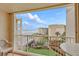 Lovely balcony view of the beach, pool, and manicured garden at this oceanfront condominium complex with a great view at 4175 S Atlantic Ave # 4050, New Smyrna Beach, FL 32169