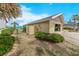 Exterior view of the property with a fenced-in area and ocean views at 4323 S Atlantic Ave, Port Orange, FL 32127