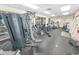 A comprehensive fitness center featuring weight machines, treadmills, and ample space for a diverse workout at 4670 Links Village Dr # D206, Ponce Inlet, FL 32127