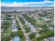 Beautiful aerial view of neighborhood homes near the ocean with easy access to the beach at 805 E 15Th Ave, New Smyrna Beach, FL 32169