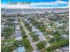 Beautiful aerial view of neighborhood homes near the ocean with easy access to the beach at 805 E 15Th Ave, New Smyrna Beach, FL 32169