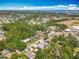 Expansive aerial view of a residential area with lush greenery and distant city skyline, showcasing the community's prime location at 830 Christy Dr, Port Orange, FL 32129