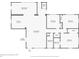Detailed floor plan of the first floor with measurements for each room at 90 Cunningham Dr, New Smyrna Beach, FL 32168