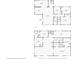 Detailed floor plan of the first and second floor with measurements for each room at 90 Cunningham Dr, New Smyrna Beach, FL 32168