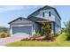 Charming two-story home with attached two-car garage and manicured lawn at 113 Pitching Wedge Dr, Daytona Beach, FL 32124
