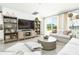 Inviting living room featuring stylish decor, cozy seating, and natural light at 113 Pitching Wedge Dr, Daytona Beach, FL 32124
