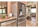 The kitchen features stainless steel appliances and granite countertops, offering functionality and style at 1442 Carlow Cir, Ormond Beach, FL 32174