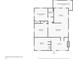 Layout of the home highlighting the room dimensions and their arrangements at 1718 Maryland Ave, Ormond Beach, FL 32174