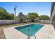 Inviting backyard pool features a nearby pergola providing shade and entertainment space at 1845 Willow Oak Dr, Edgewater, FL 32141