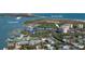 Beautiful aerial view of the marina and Ponce Inlet near 265 Minorca Beach Way condo in New Smyrna Beach, Florida at 265 Minorca Beach Way # 902, New Smyrna Beach, FL 32169