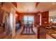 Well-lit dining area with granite countertops and stainless steel appliances at 265 Minorca Beach Way # 902, New Smyrna Beach, FL 32169