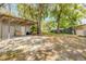 Patio with attached storage shed at 2917 Crockett Pt, Sanford, FL 32773