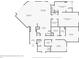 Detailed floor plan showcasing the layout of the residence at 3245 S Atlantic Ave # 208, Daytona Beach, FL 32118