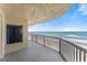 Tiled balcony offers stunning ocean views, perfect for relaxing and enjoying the coastal scenery at 3425 S Atlantic Ave # 902, Daytona Beach, FL 32118
