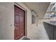 Condo entrance and corridor, providing easy access to the upper floors and a view of the ocean at 4139 S Atlantic Ave # A302, New Smyrna Beach, FL 32169