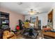 Bedroom with wood floors and neutral walls, plus closet and window at 428 Perdita Ave, Edgewater, FL 32132