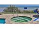 Relaxing hot tub with ocean view, and a rail for easy access at 4620 Riverwalk Village Ct # 7306, Ponce Inlet, FL 32127