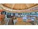 Spacious recreation room with a pool table, ping pong table, seating area and beautiful panoramic windows at 4620 Riverwalk Village Ct # 7306, Ponce Inlet, FL 32127