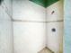 Bright shower stall featuring neutral tile, decorative trim, and modern fixtures at 535 Coral Trace Blvd, Edgewater, FL 32132