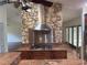 The kitchen features a cooktop and stone detailing around the exhaust hood at 547 Cleo Ln, Deltona, FL 32738