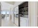 Laundry area with full size washer and dryer at 6320 S Atlantic Ave, New Smyrna Beach, FL 32169