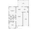 Layout of the house, featuring a primary bedroom, dining room, living room, kitchen, garage, and more at 708 Egret Ct, Edgewater, FL 32141