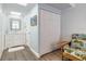 Bright bedroom providing seamless access to a well-appointed bathroom and closet space at 76 Heather Point Ct, New Smyrna Beach, FL 32169