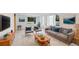 Inviting living room with comfortable seating, stylish decor, and plenty of natural light at 833 E 12Th Ave, New Smyrna Beach, FL 32169