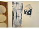 Hallway featuring unique decor and a curtain doorway at 84 Heather Point Ct, New Smyrna Beach, FL 32169