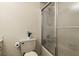 An additional view of the neutral bathroom with a shower and bathtub combo at 140 Limewood Pl # C, Ormond Beach, FL 32174