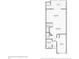 Layout of the first floor featuring a lanai, living room, dining area, kitchen, bathroom, foyer and closets at 140 Limewood Pl # C, Ormond Beach, FL 32174