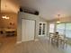 Cozy dining area with views, and direct access to the kitchen through the pantry at 1941 Spruce Creek Lndg, Port Orange, FL 32128
