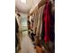 Spacious walk-in closet provides ample storage with organized shelving and hanging space at 1941 Spruce Creek Lndg, Port Orange, FL 32128
