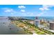 Spectacular aerial view of the condominium complex near the coastline at 2 Oceans West Blvd # 702, Daytona Beach, FL 32118