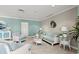 Bright living room with comfortable seating and decorative accents at 2 Oceans West Blvd # 702, Daytona Beach, FL 32118