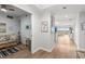Open-concept living area with modern decor flowing seamlessly into other parts of the house at 2 Oceans West Blvd # 702, Daytona Beach, FL 32118