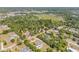 Enjoy a scenic aerial view of a peaceful community with lush greenery and surrounding nature at 200 W Washington Ave, Deland, FL 32720