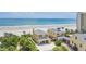 Stunning aerial view of two beachfront homes with direct access to the ocean at 2101 Hill St, New Smyrna Beach, FL 32169