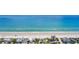 Stunning aerial view of beachfront homes, sandy beach and ocean at 2101 Hill St, New Smyrna Beach, FL 32169