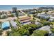 Beautiful aerial view of a property near the beach, showcasing its proximity to the ocean at 2122 S Atlantic Ave # 2122, New Smyrna Beach, FL 32169