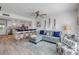 Open-concept living space connected to kitchen, perfect for entertaining guests and Gathering at 2122 S Atlantic Ave # 2122, New Smyrna Beach, FL 32169