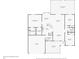 Detailed floor plan showcasing the layout of this home including the kitchen, bedrooms, and living spaces at 2325 Lime Tree Dr, Edgewater, FL 32141