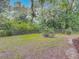 Large backyard with chain link fence at 2628 Vista Palm Dr, Edgewater, FL 32141