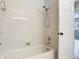 Bathroom featuring a tub with tile surround at 2628 Vista Palm Dr, Edgewater, FL 32141